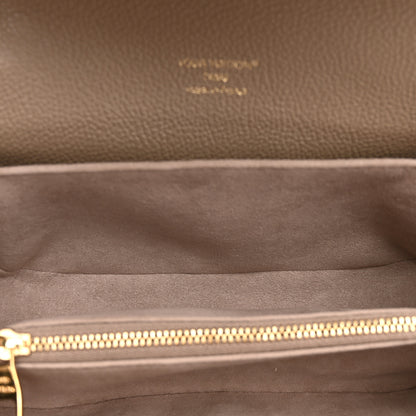 Louis Vuitton Empreinte Monogram Giant Pochette Metis East West Tourterelle Creme 5 of 9
