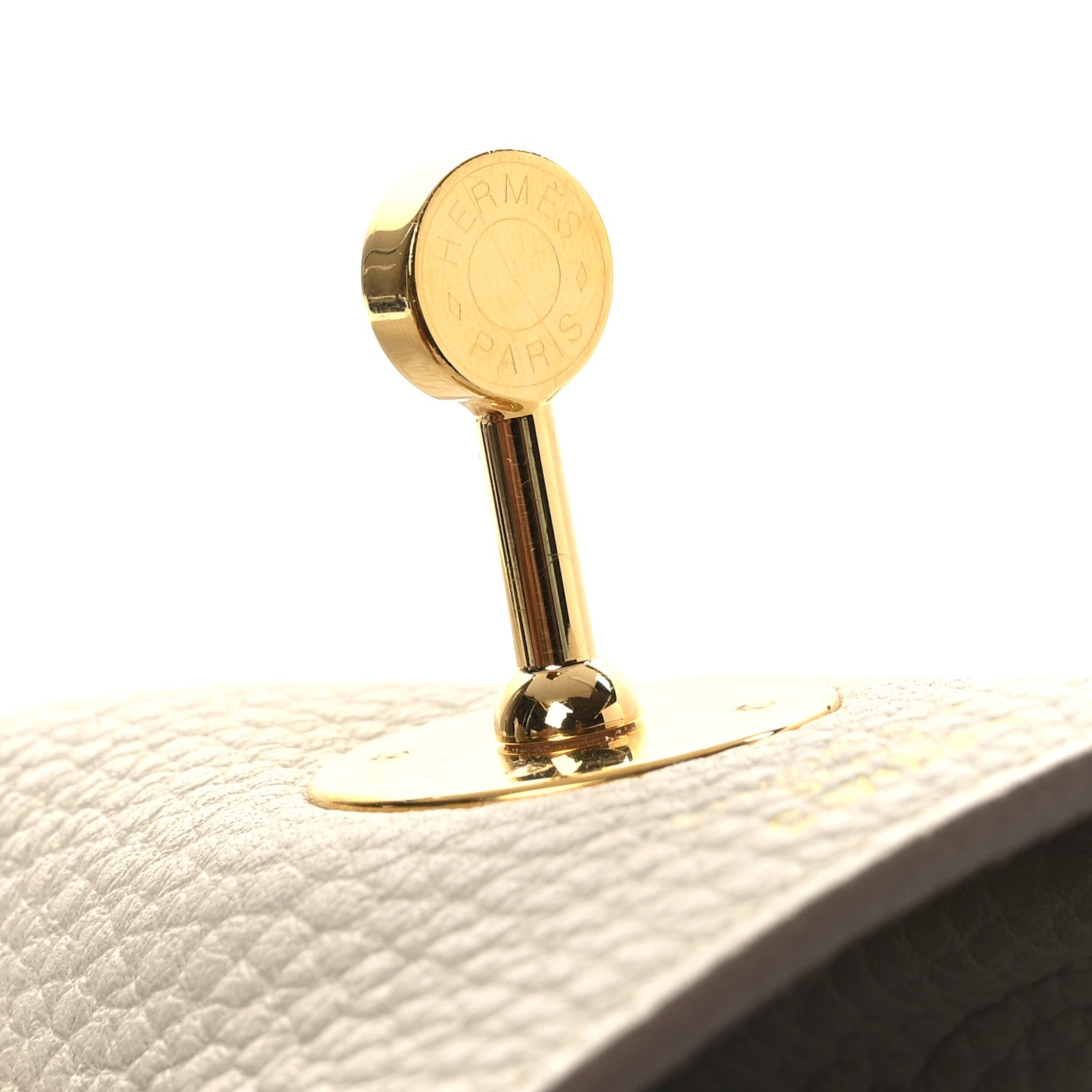 Hermes Taurillon Clemence Lindy 26 Beton 12 of 12