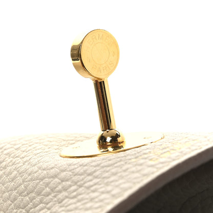 Hermes Taurillon Clemence Lindy 26 Beton 12 of 12