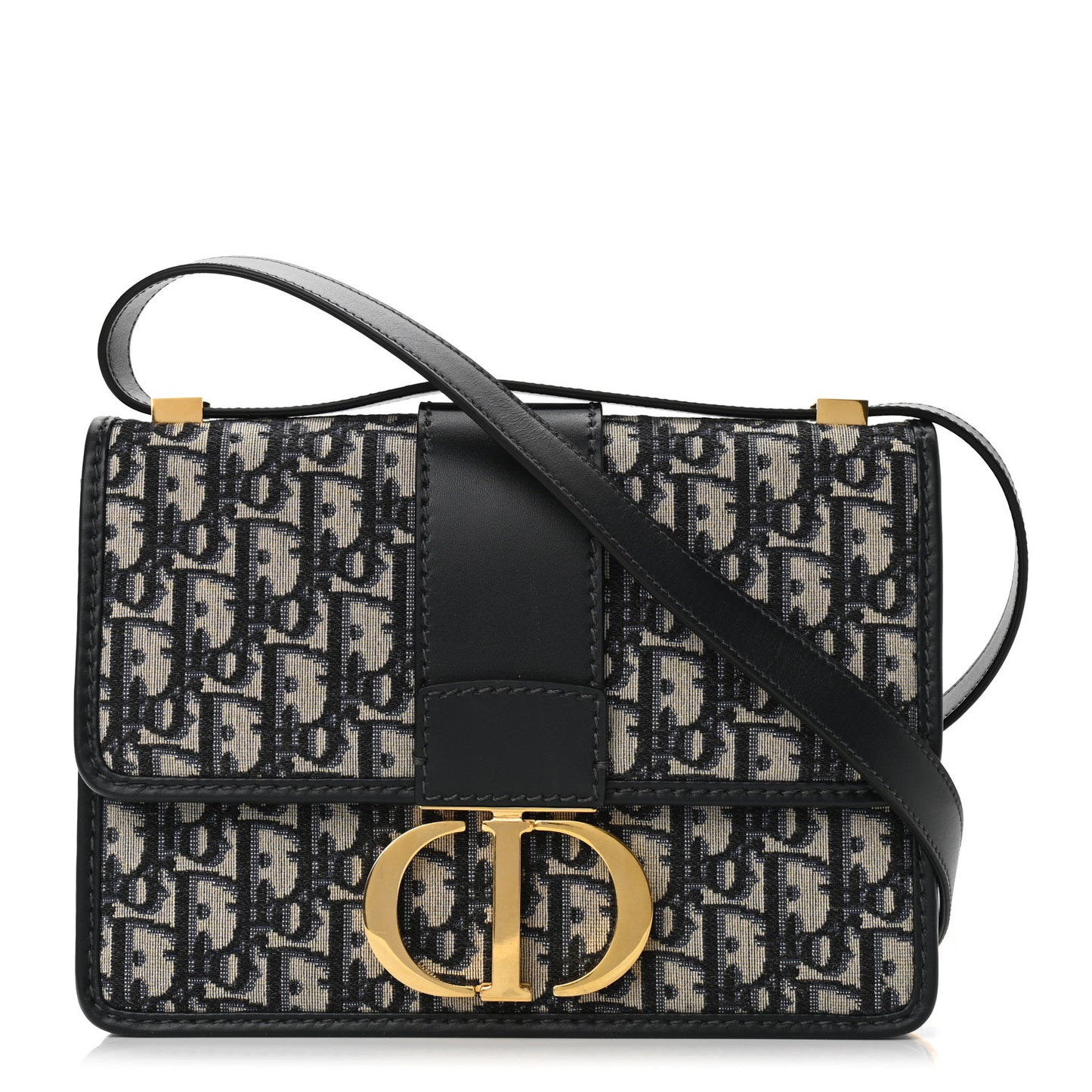 Oblique 30 Montaigne Flap Bag Blue