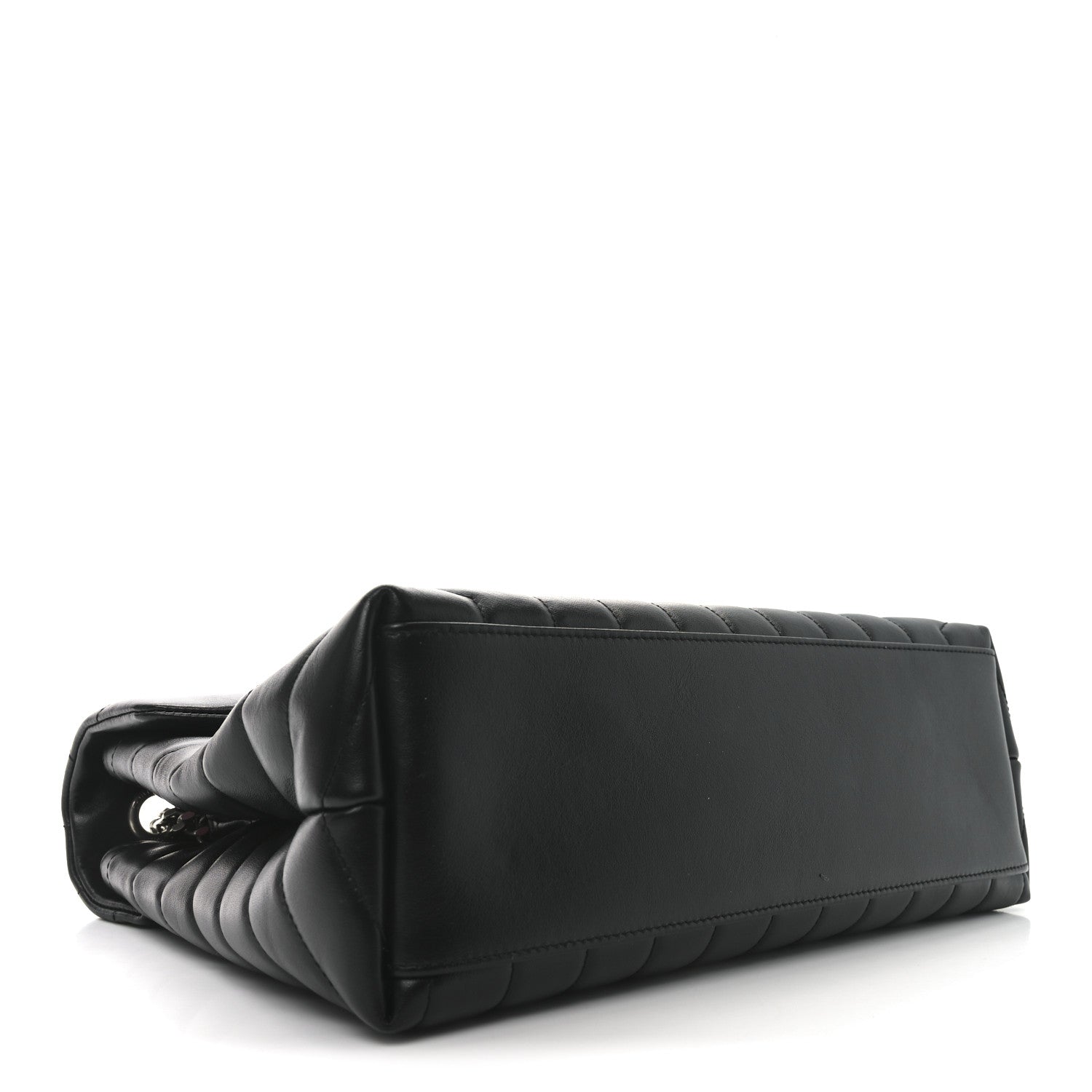 Saint Laurent Calfskin Y Quilted Monogram Medium Loulou Chain Satchel Black 4 of 10