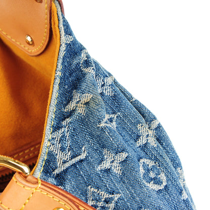 Louis Vuitton Denim Mahina XL Blue 8 of 9