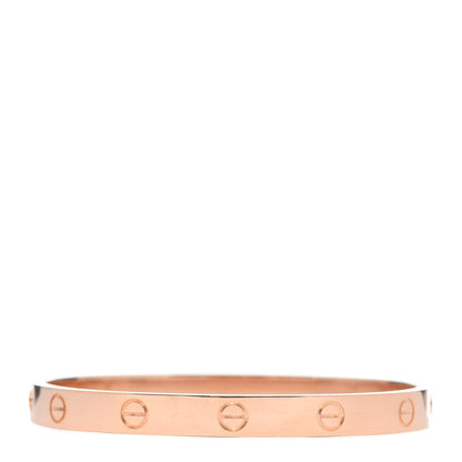 Cartier 18K Pink Gold LOVE Bracelet 17 1 of 7