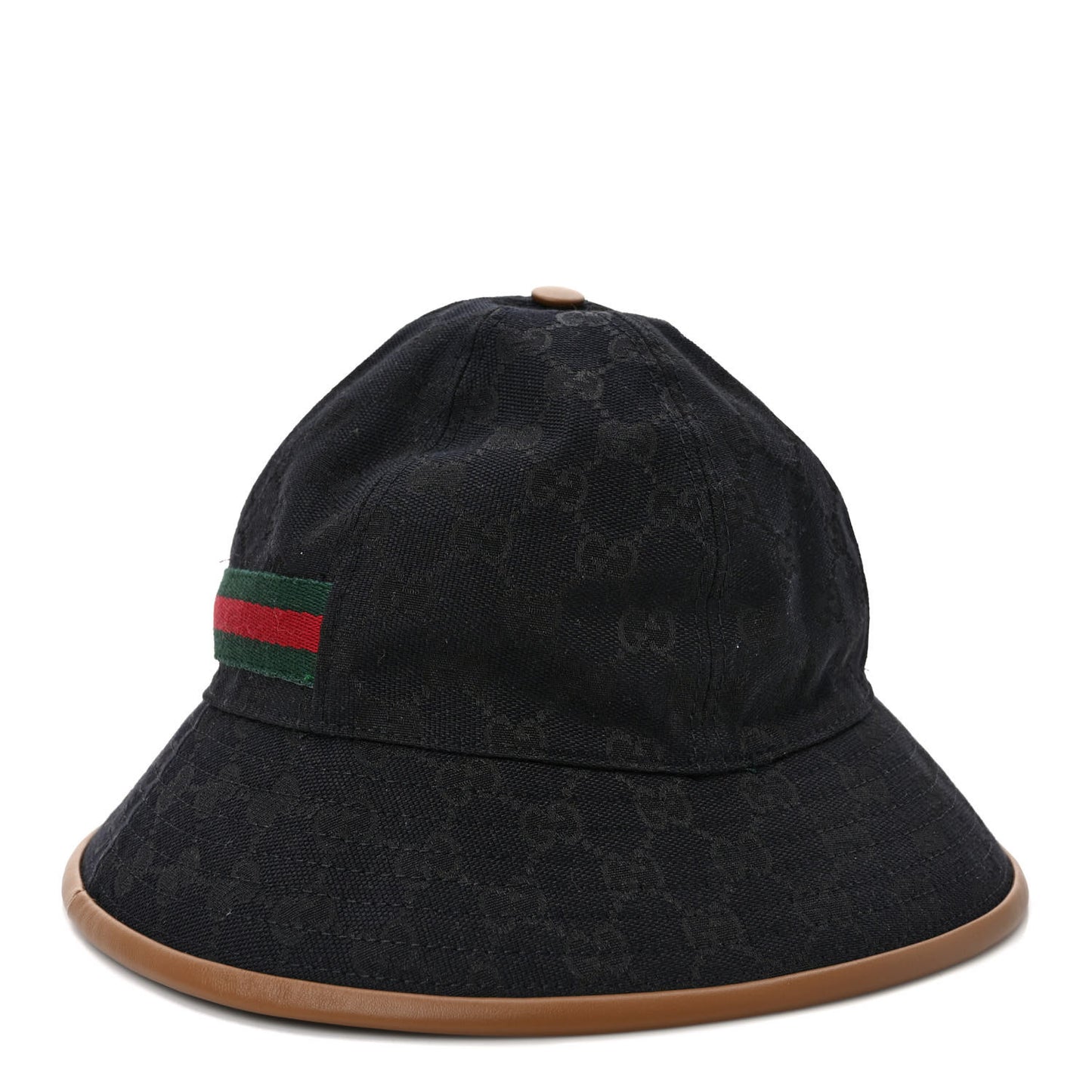 Monogram Web Bucket Hat M Black