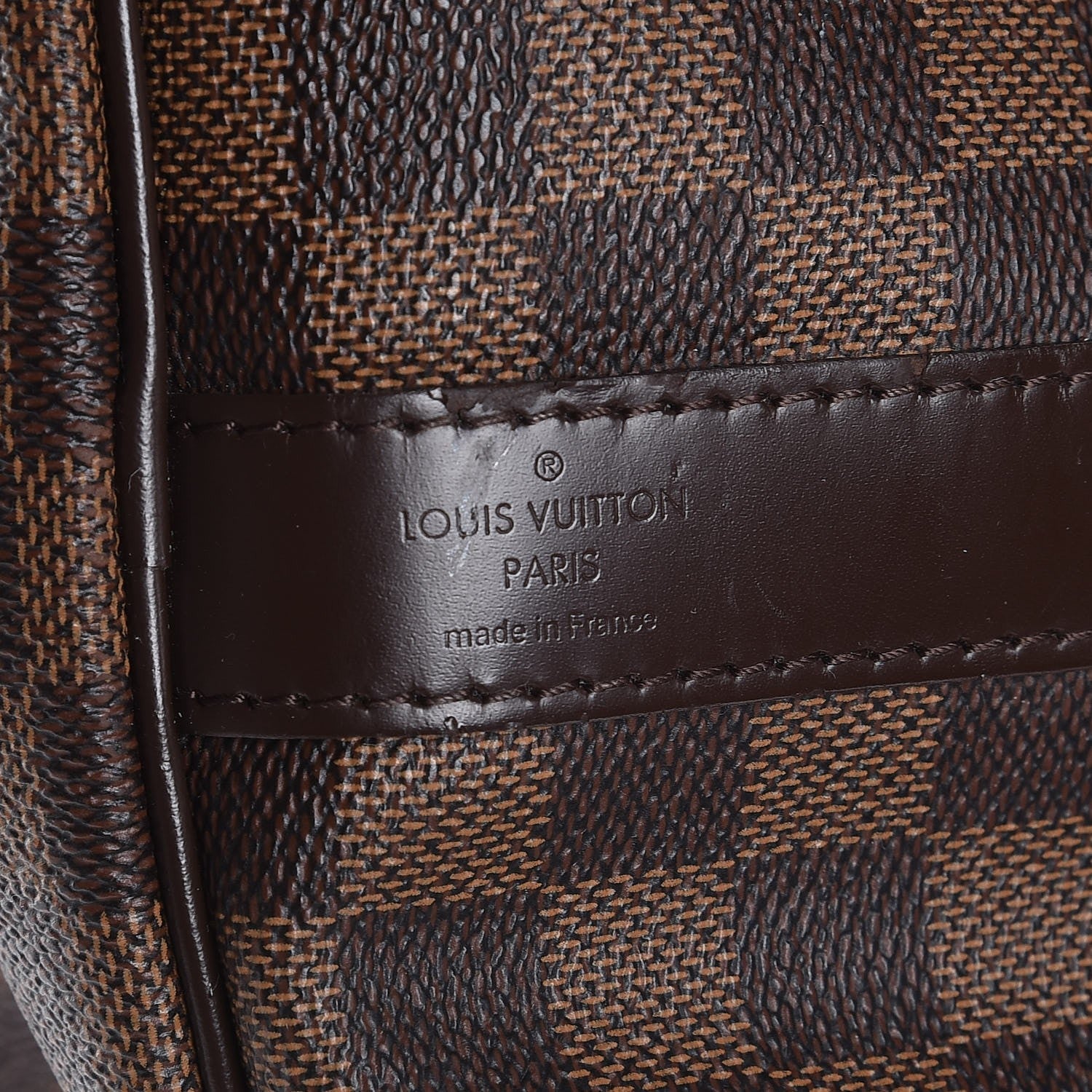 Louis Vuitton Damier Ebene Keepall Bandouliere 55 7 of 9
