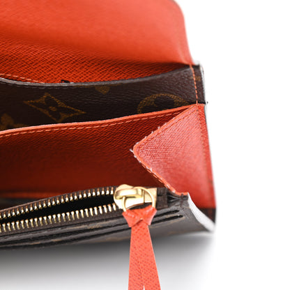 Louis Vuitton Monogram Emilie Wallet Piment 9 of 15