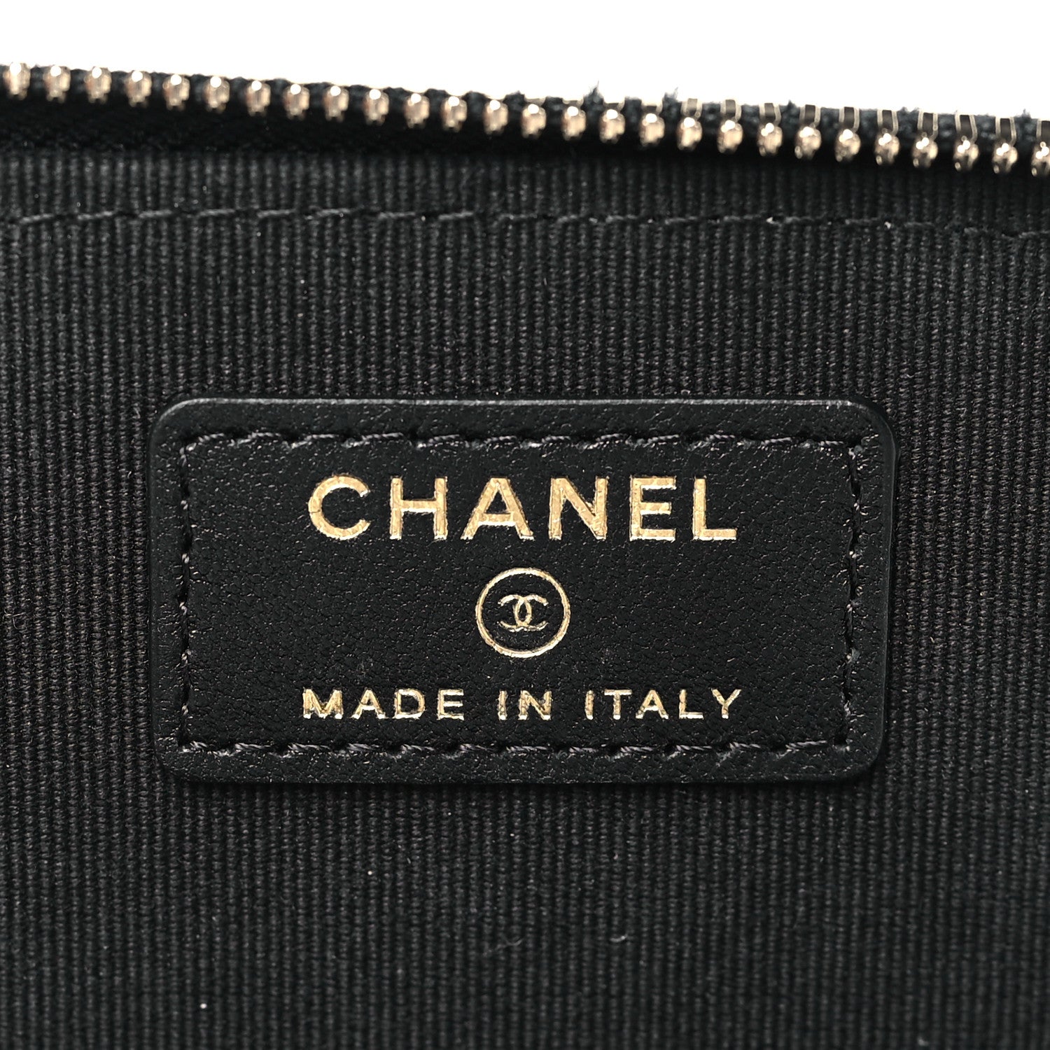 Chanel Lambskin Quilted Small Top Handle Vanity Case With Chain Black 6 of 9