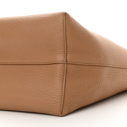 The Row Grained Calfskin Medium N/S Park Tote Cinnamon 10 of 10