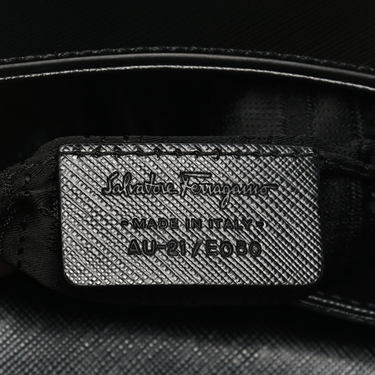 Saffiano Paris Crossbody Bag Black