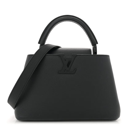 Louis Vuitton Taurillon Capucines BB Matte Black 1 of 11