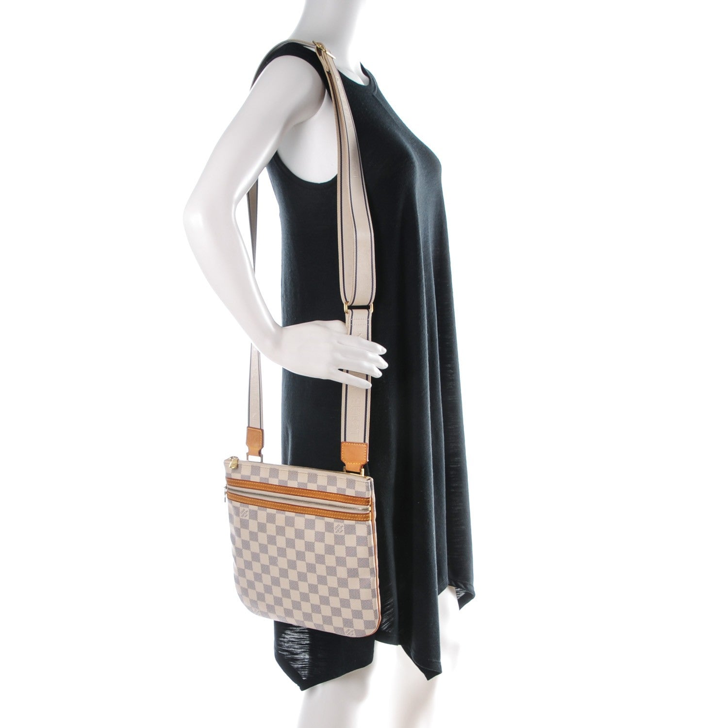 Louis Vuitton Damier Azur Bosphore Pochette 2 of 8