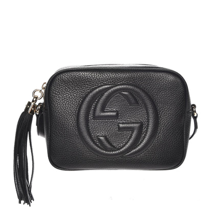 Gucci Pebbled Calfskin Small Soho Disco Bag Black 2 of 13