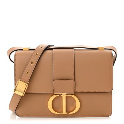 Christian Dior Smooth Calfskin 30 Montaigne Flap Bag Brown 1 of 10