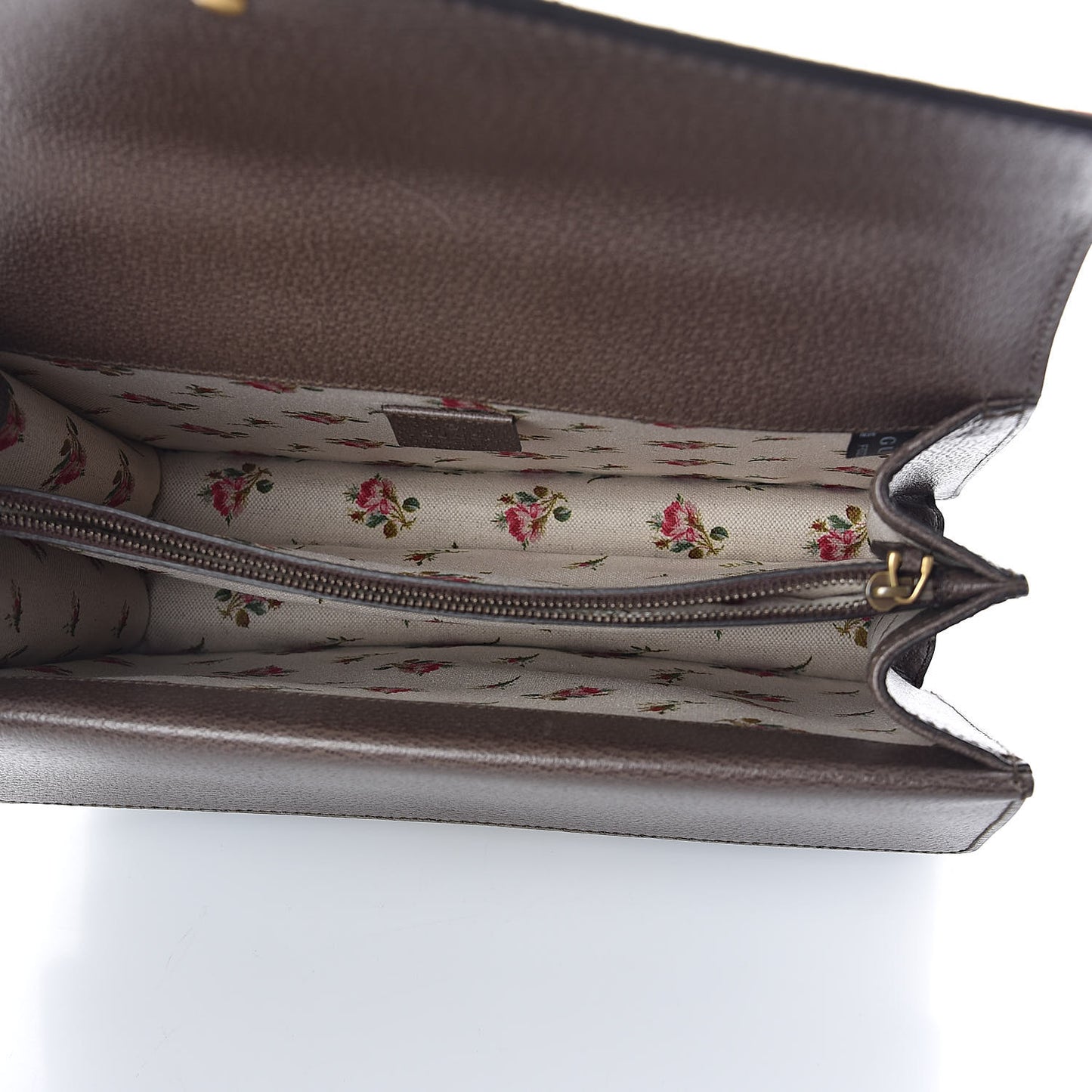 Calfskin Web Floral Embroidered Medium Dionysus Shoulder Bag New Acero