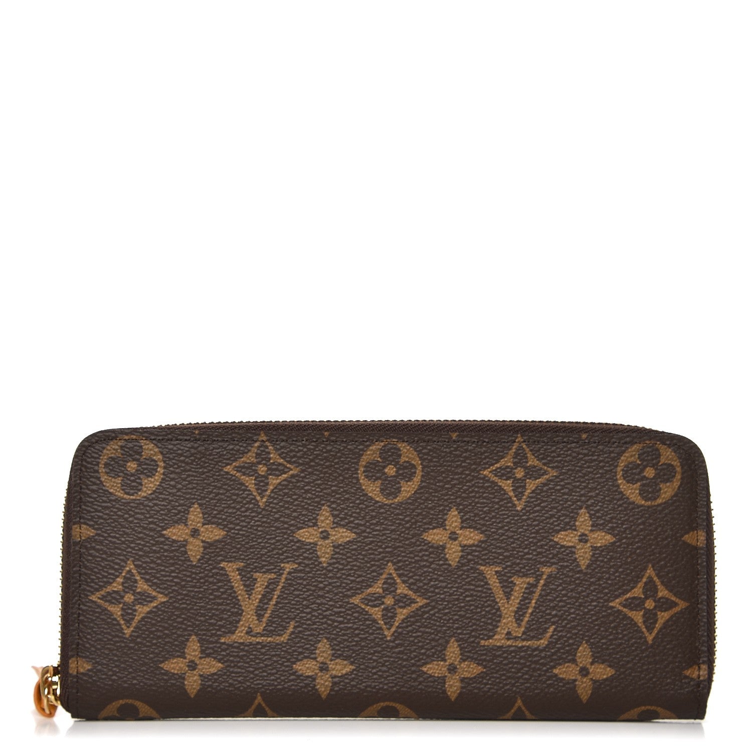Louis Vuitton Monogram Clemence Wallet Safran 1 of 8
