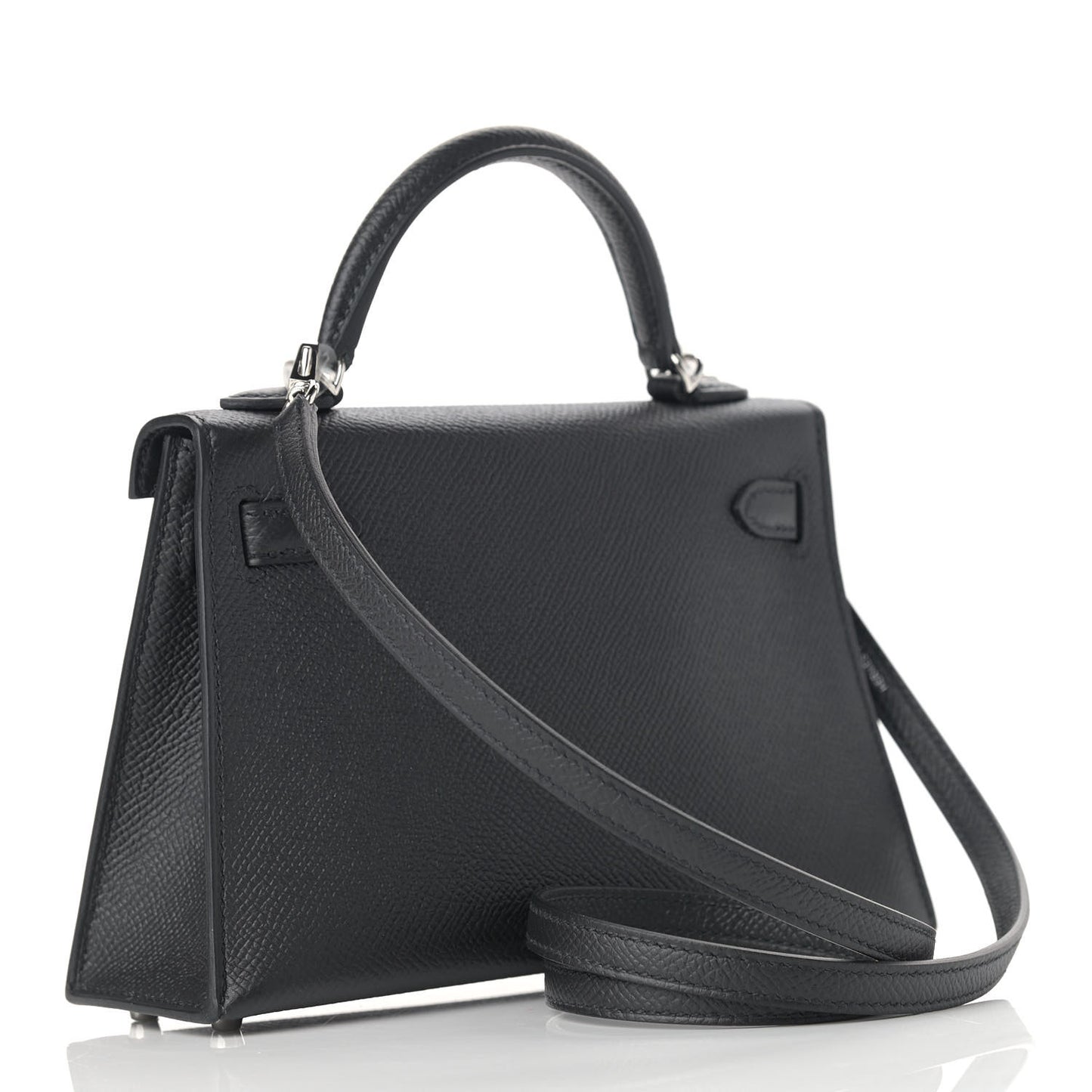 Epsom Mini Kelly Sellier 20 Black