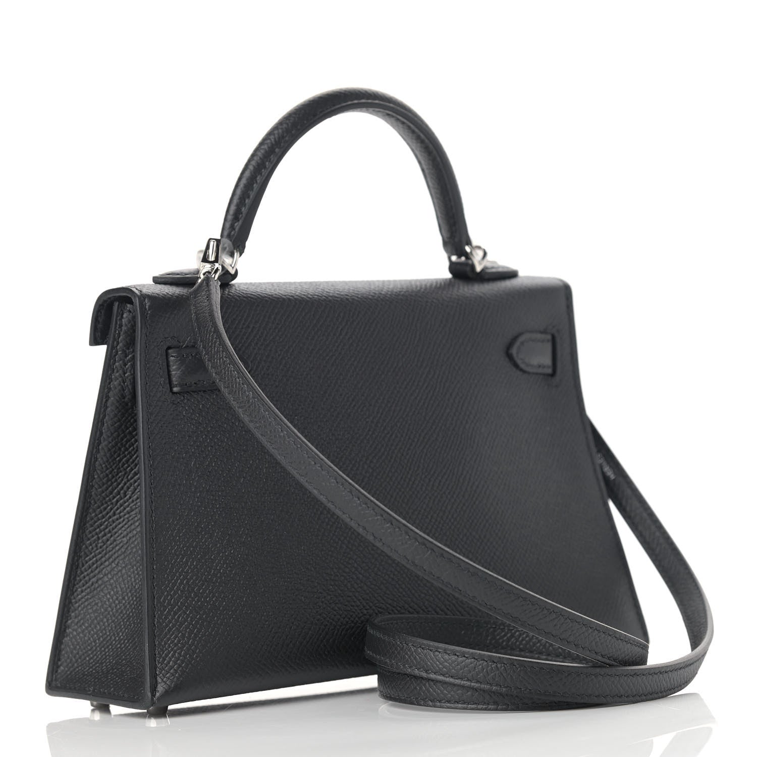 Hermes Epsom Mini Kelly Sellier 20 Black 3 of 10