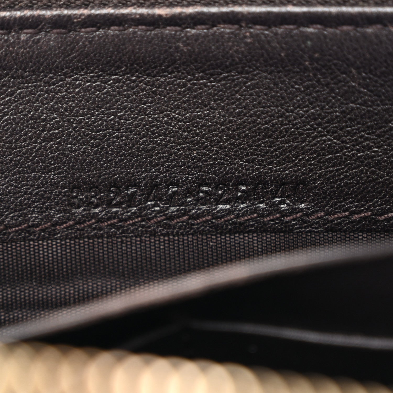 Gucci Guccissima Vitello Tender Donna Long Wallet Testa di Moro 7 of 13