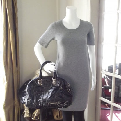Gucci Dialux Snow Glam Medium Boston Black 2 of 11