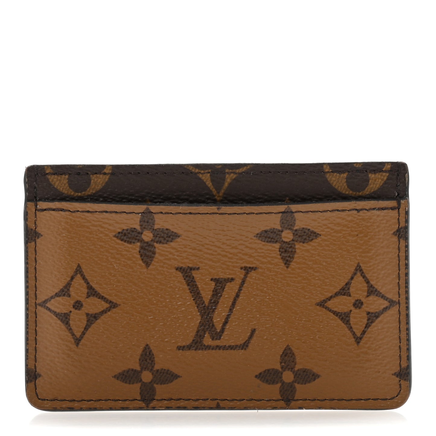 Reverse Monogram Card Holder
