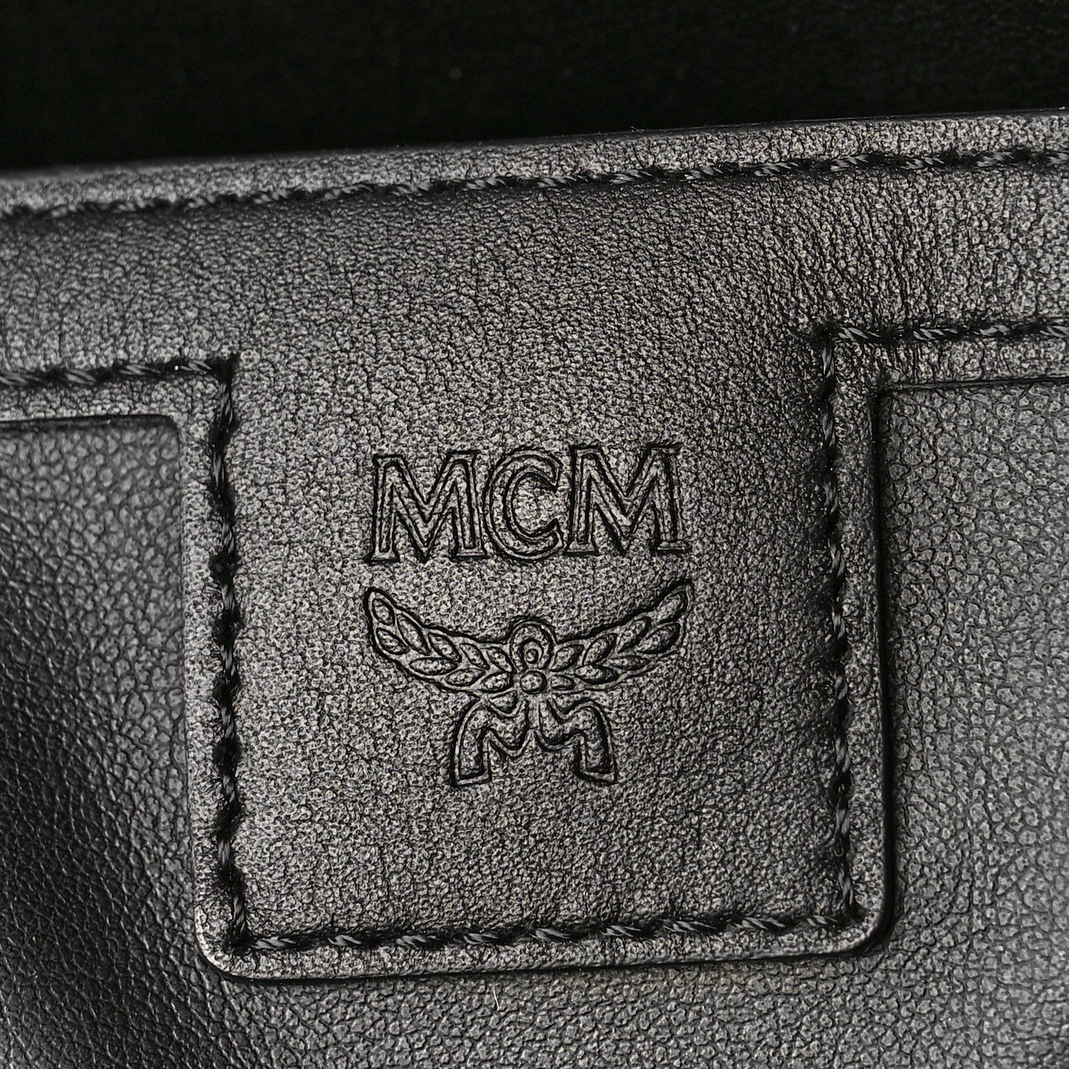 MCM Visetos Medium Side Studs Stark Backpack Cognac 5 of 7
