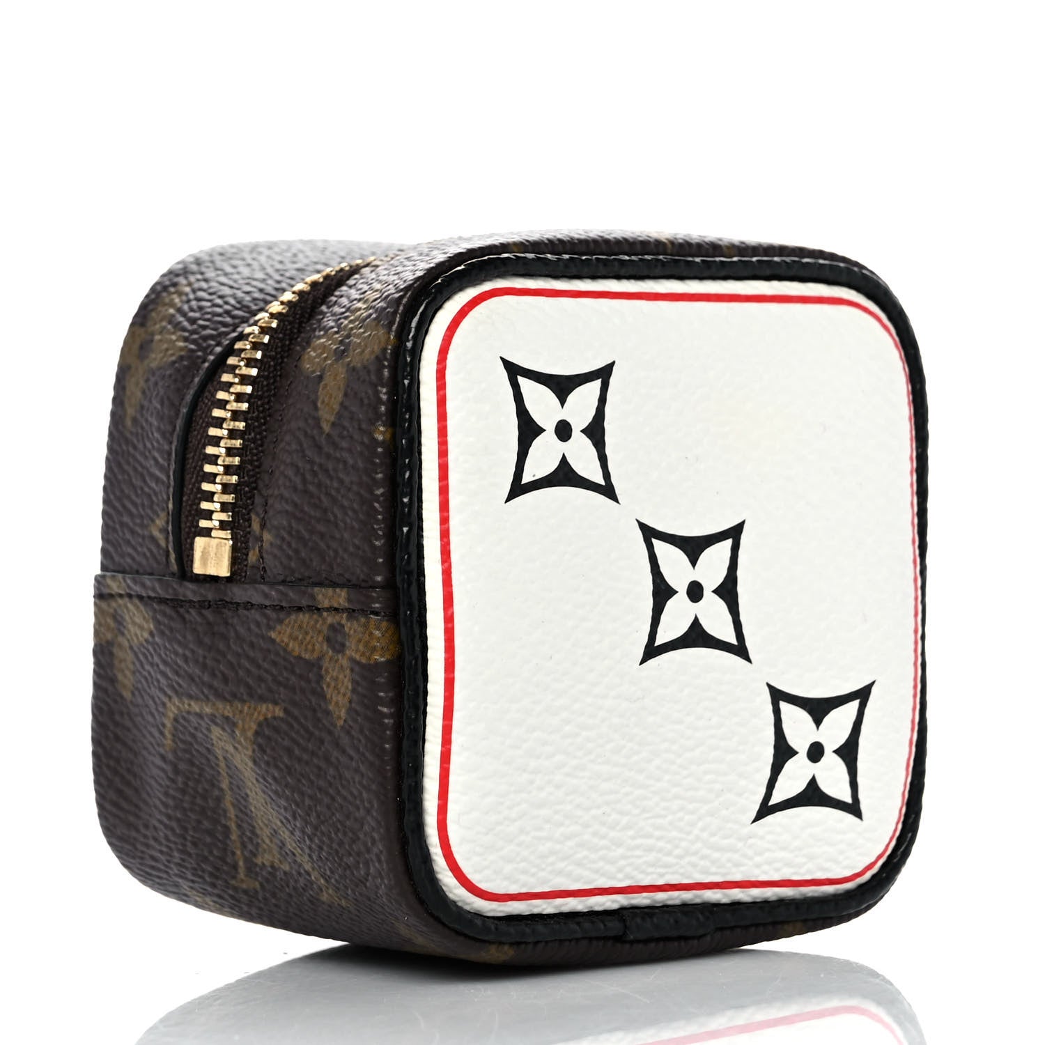 Louis Vuitton Monogram Game On Cube Coin Purse 3 of 9
