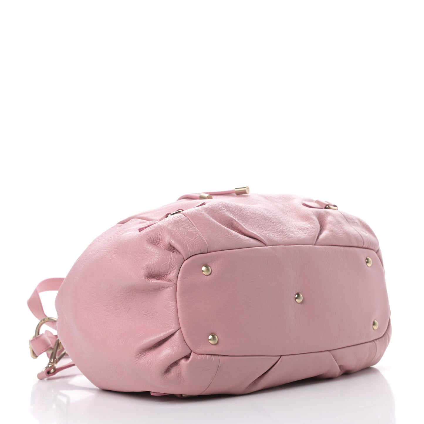 Calfskin Ottomar Drawstring Shoulder Bag Pink