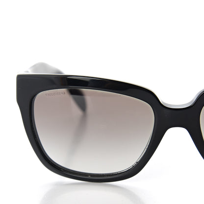Prada Square Sunglasses SPR 07P Black 8 of 14