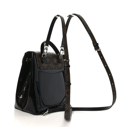 Louis Vuitton Patent Monogram Hot Springs Backpack Black 3 of 9