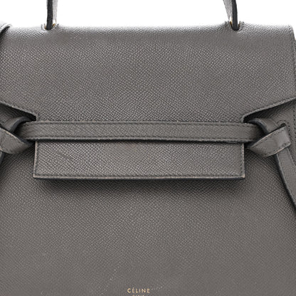 Celine Grained Calfskin Micro Belt Bag Grey 8 of 21
