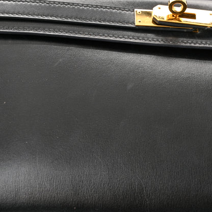 Hermes Box Kelly Longue Pochette Black 14 of 15