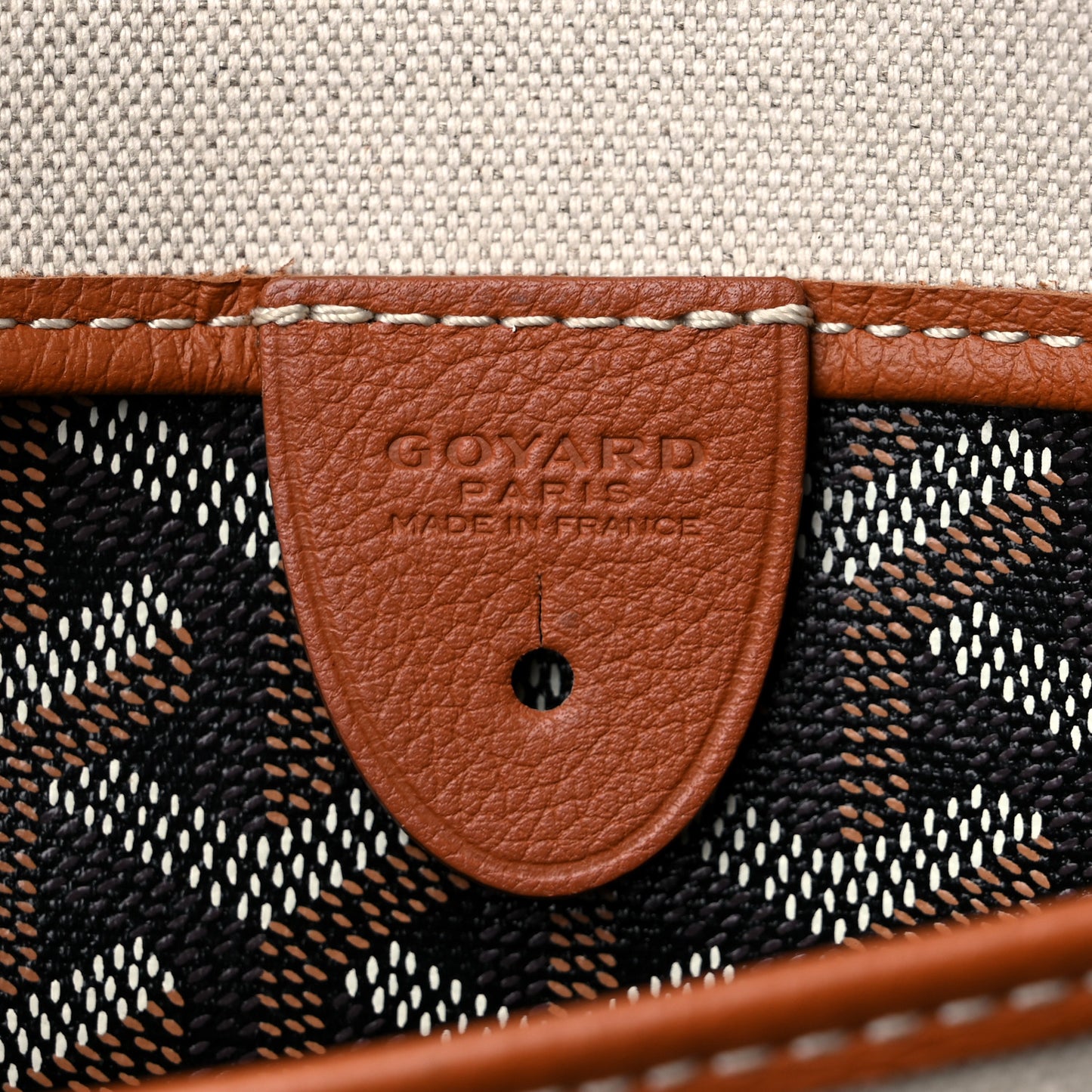 Goyardine Artois PM Black Gold