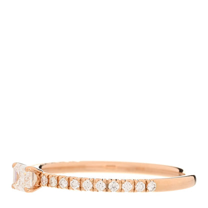 Cartier 18K Pink Gold Diamond Etincelle De Cartier Engagement Ring 50 5.25 3 of 5