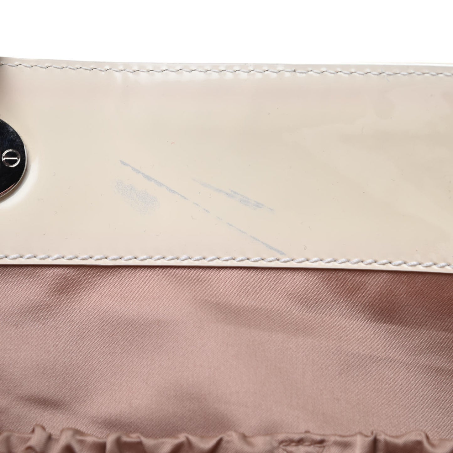 Monogram Patent Tote Ivory