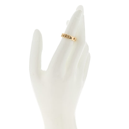 David Yurman 18K Yellow Gold Diamond 5mm Belmont Curb Link Band Ring 48 4.5 2 of 4