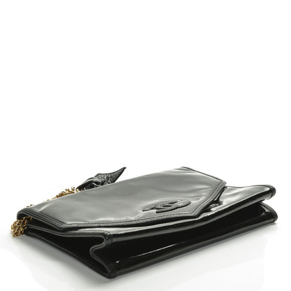 Chanel Patent CC Envelope Flap Black 4 of 7