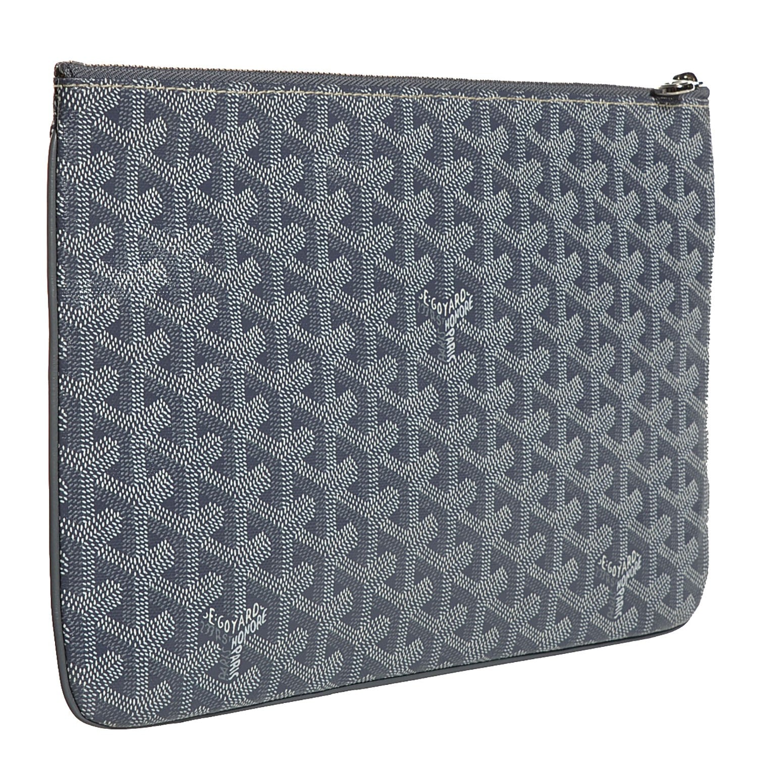 Goyard Goyardine Senat Pochette MM Grey 3 of 8