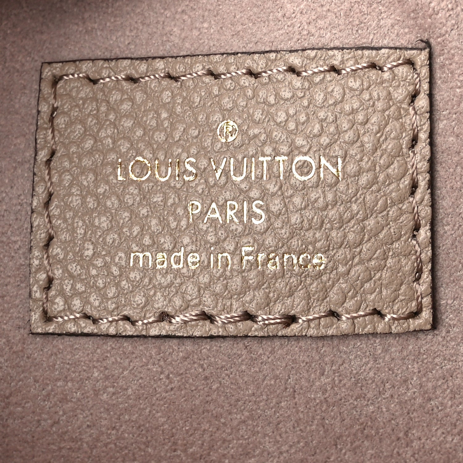 Louis Vuitton Empreinte Monogram Giant Loop Hobo Dove Gray Cream 9 of 12