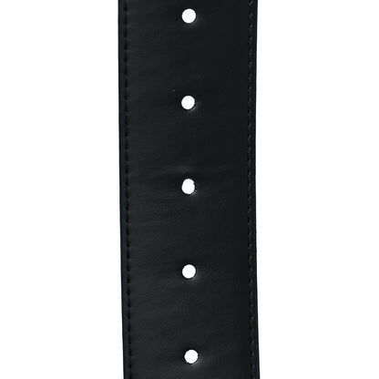 Louis Vuitton Monogram Eclipse Taigarama 40mm LV Initiales Reversible Belt 85 34 Black 4 of 6
