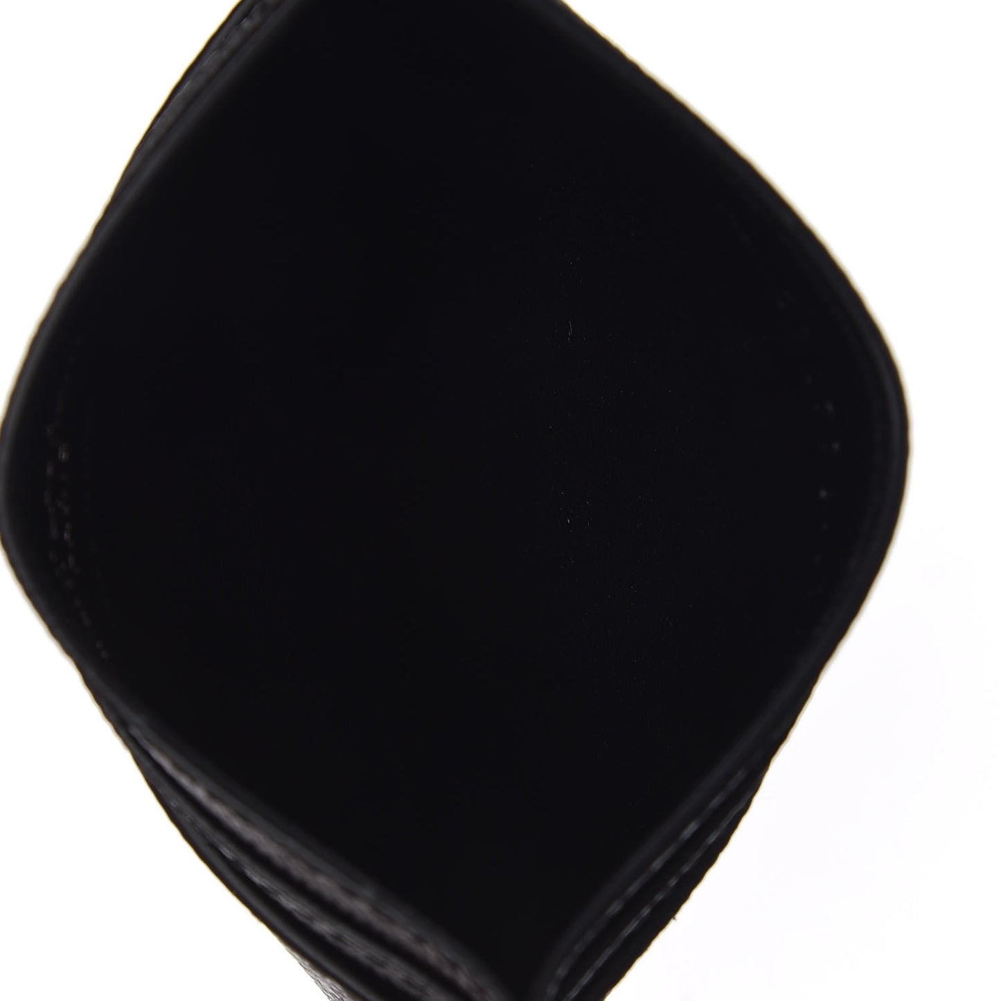 Grain De Poudre Geo Print Monogram Credit Card Case Black White