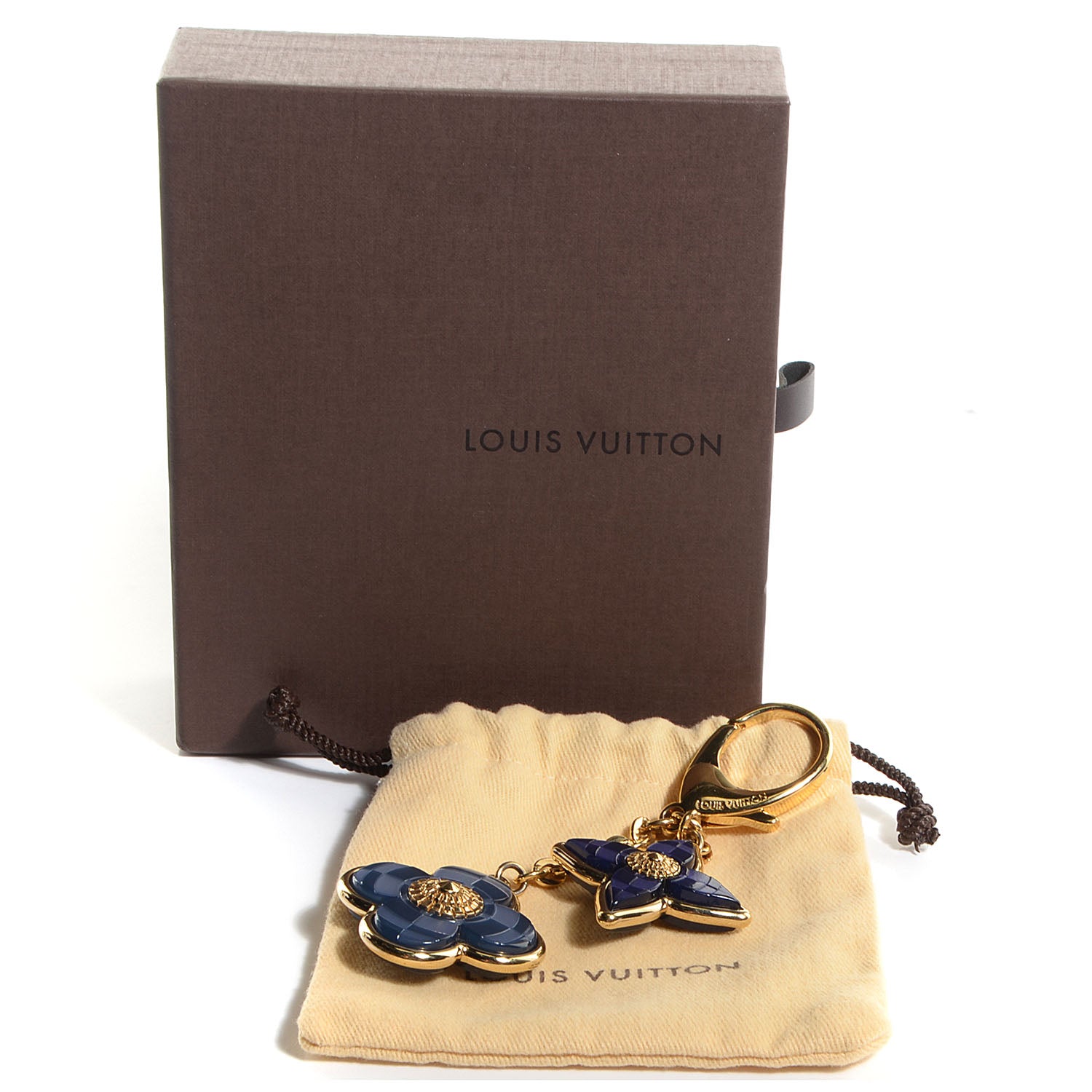 Louis Vuitton Mosaique Bag Charm Blue 6 of 6
