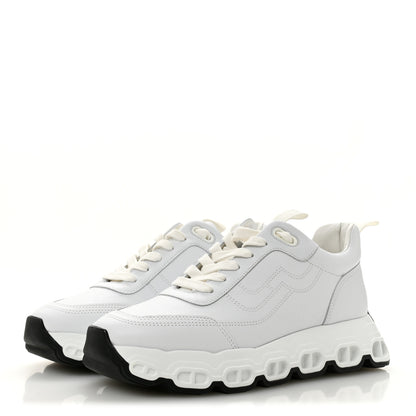 Hermes Goatskin Impulse Sneakers 37 White 4 of 11