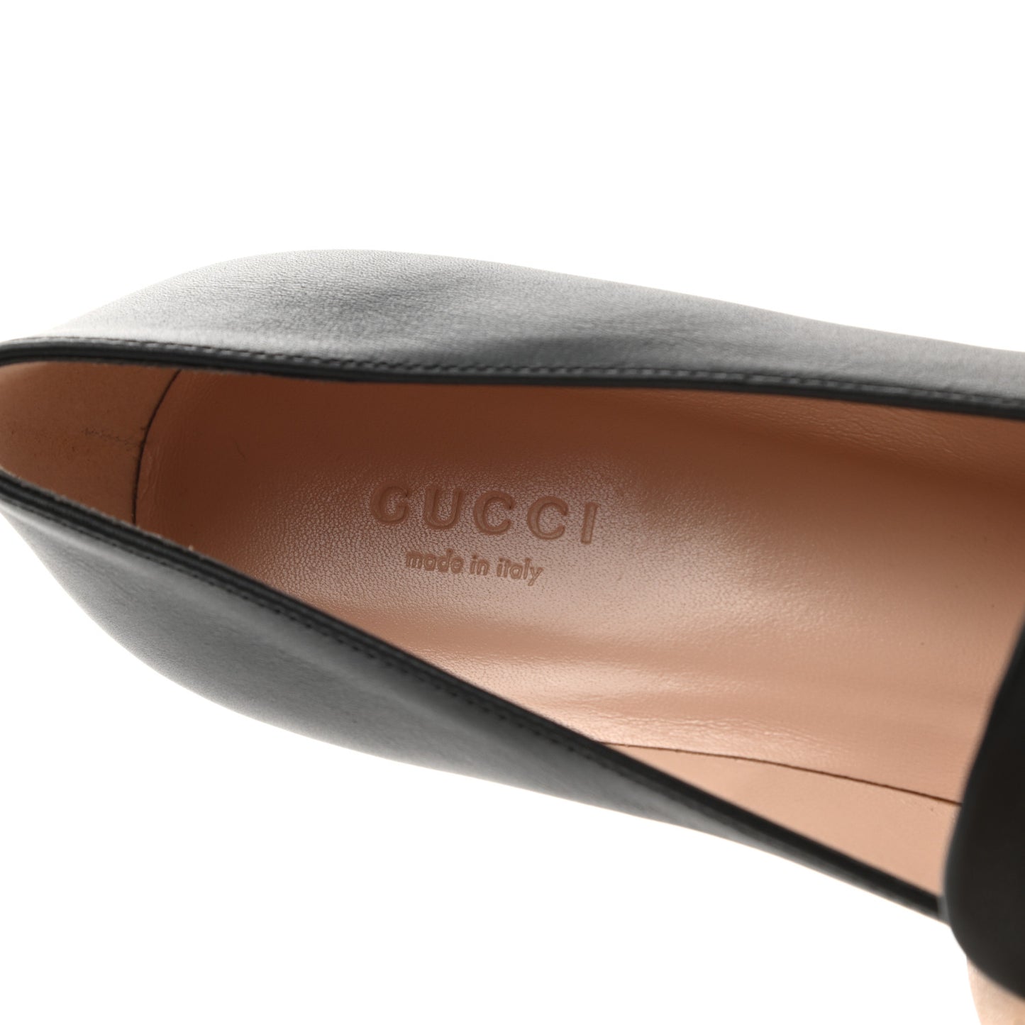 Calfskin Horsebit Loafer 37.5 Black