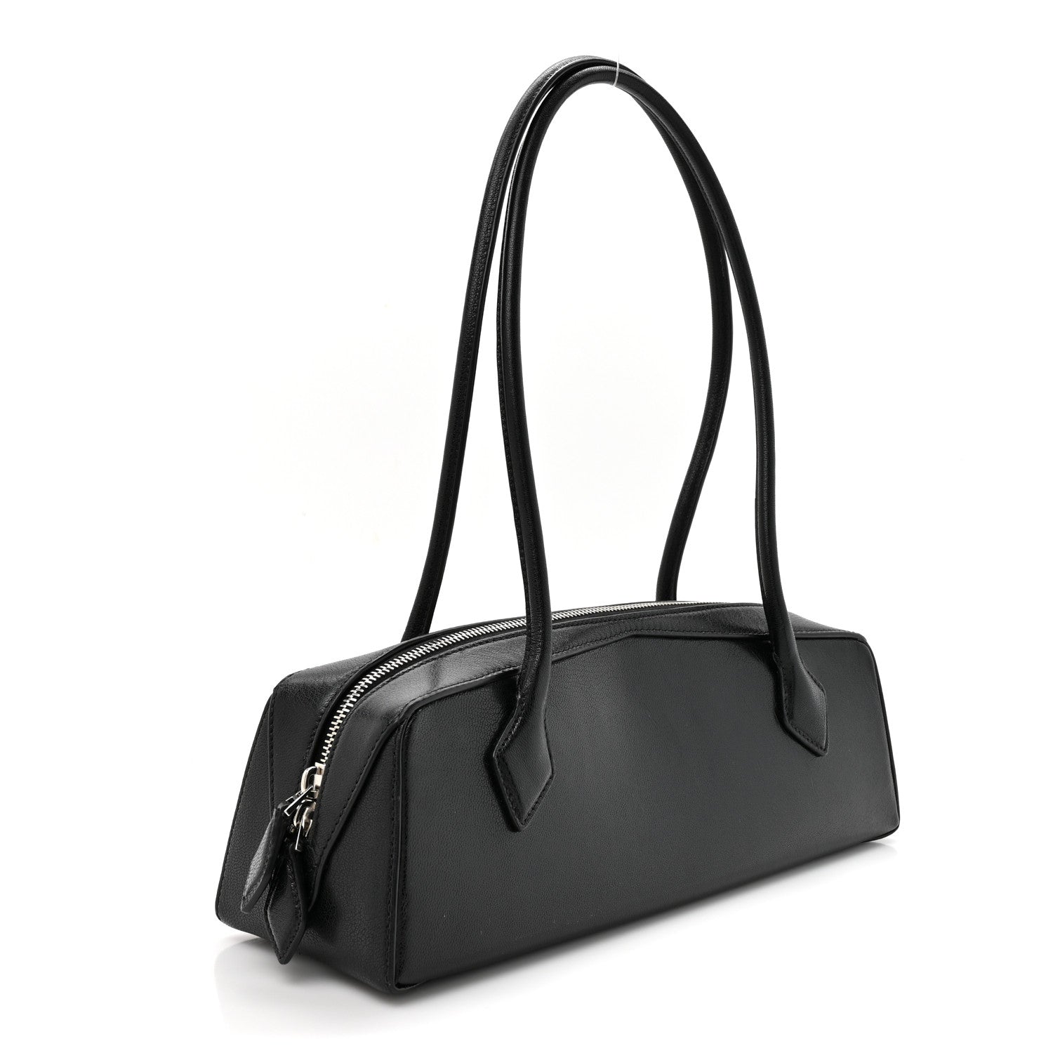 Alaia Goatskin Medium Le Teckel Bag Black 4 of 10