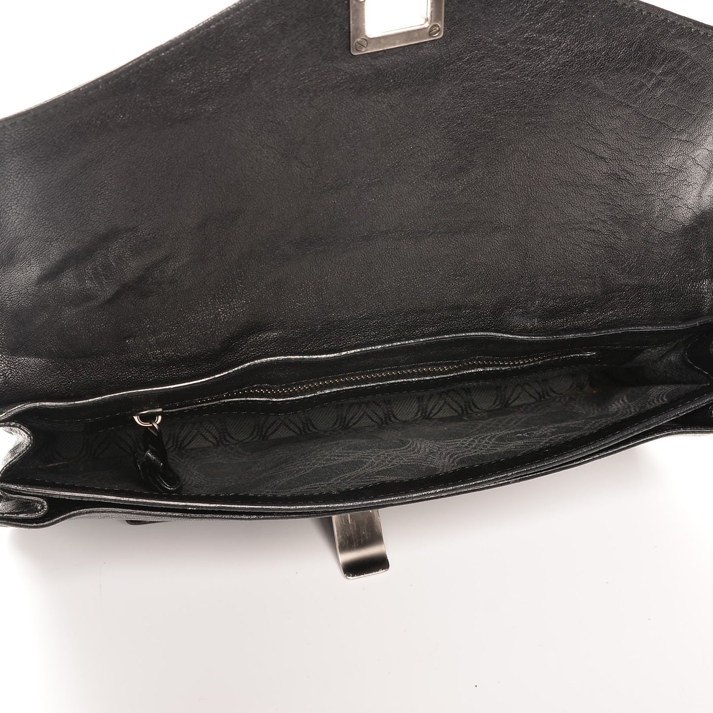 Lambskin PS1 Pochette Clutch Black