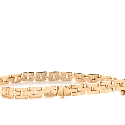 Cartier 18K Yellow Gold Diamond Maillon Panthere Necklace 4 of 5