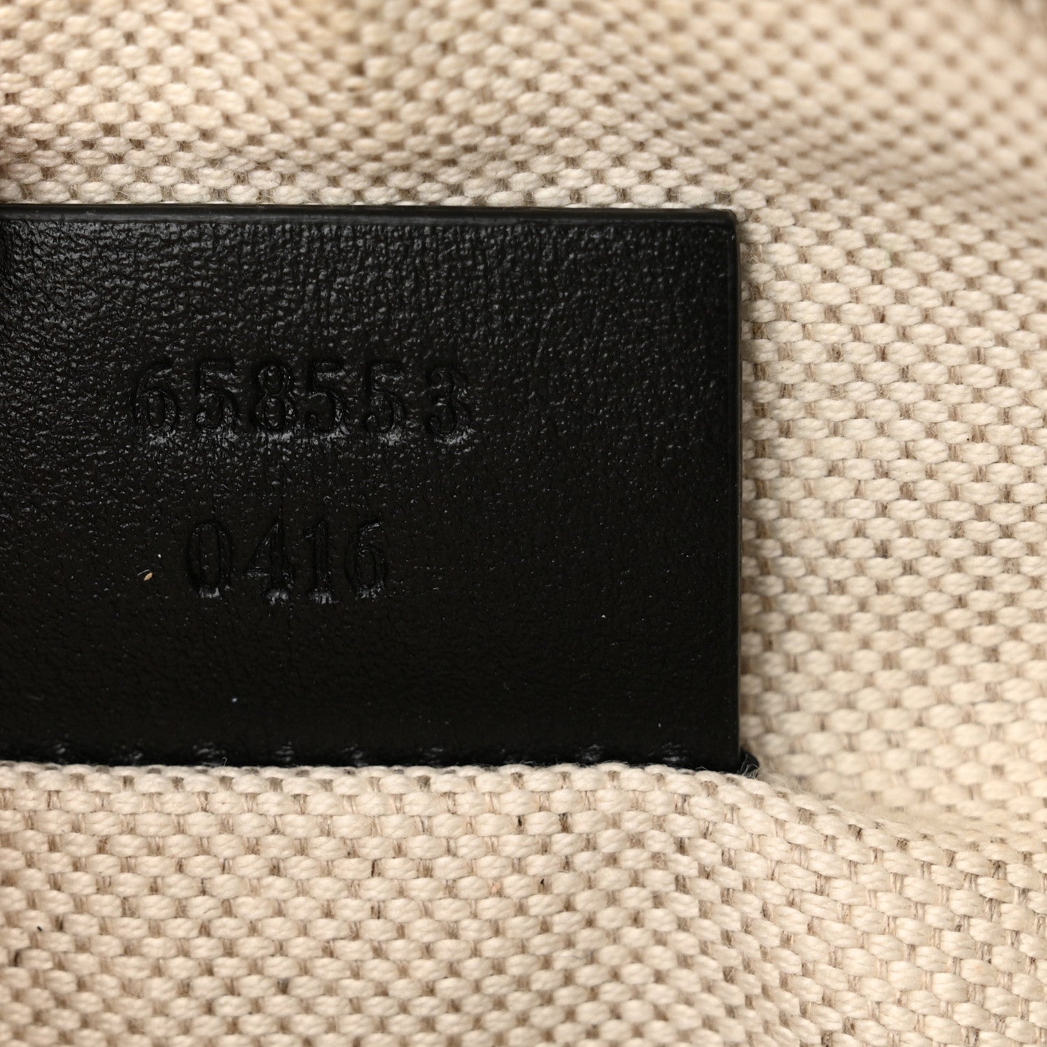 Gucci Calfskin GG Tennis Embossed Mini Double Zip Messenger Bag Black 7 of 12