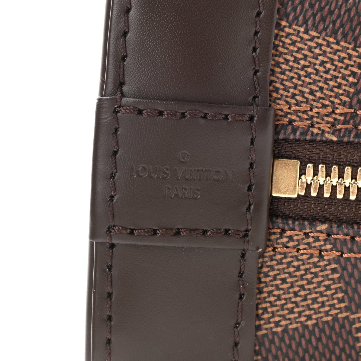 Louis Vuitton Damier Ebene Alma BB 6 of 10