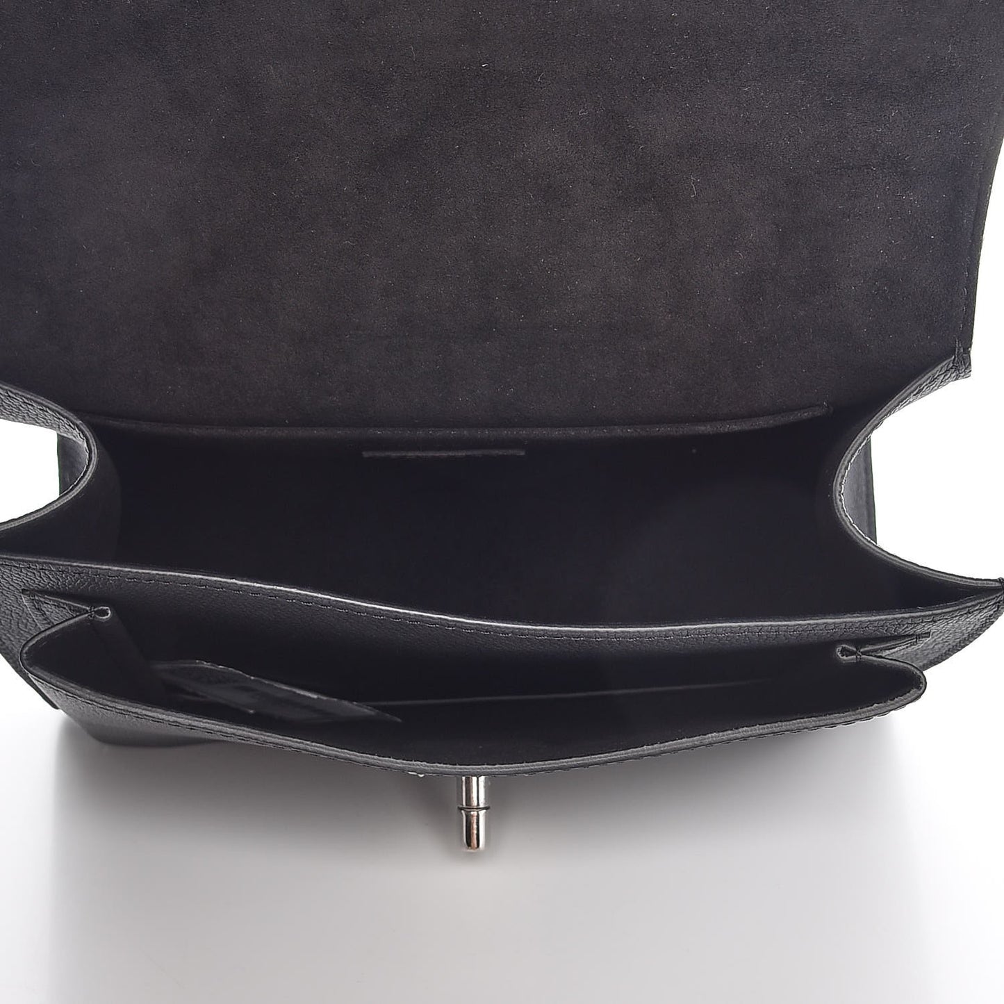 Soft Calfskin My Lockme Chain Bag BB Black