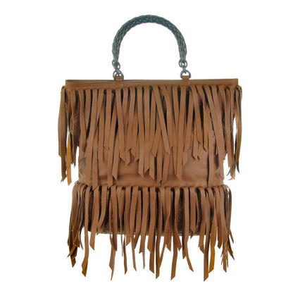 Bottega Veneta Nappa Fringe Tote Chene 1 of 7